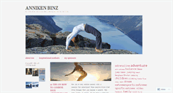 Desktop Screenshot of annikenbinz.net